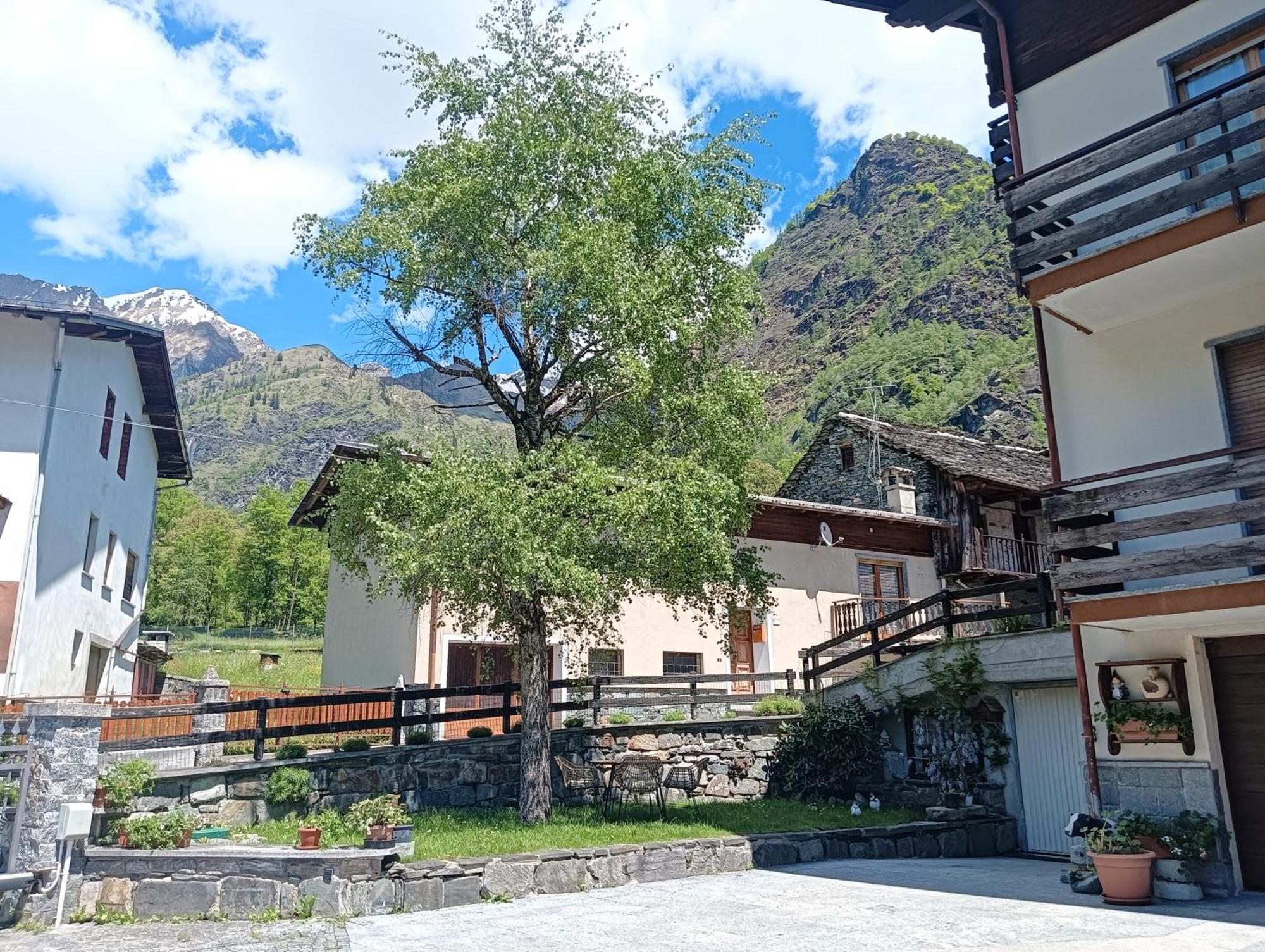 Villa Casa Della Nonna Antronapiana Exterior foto